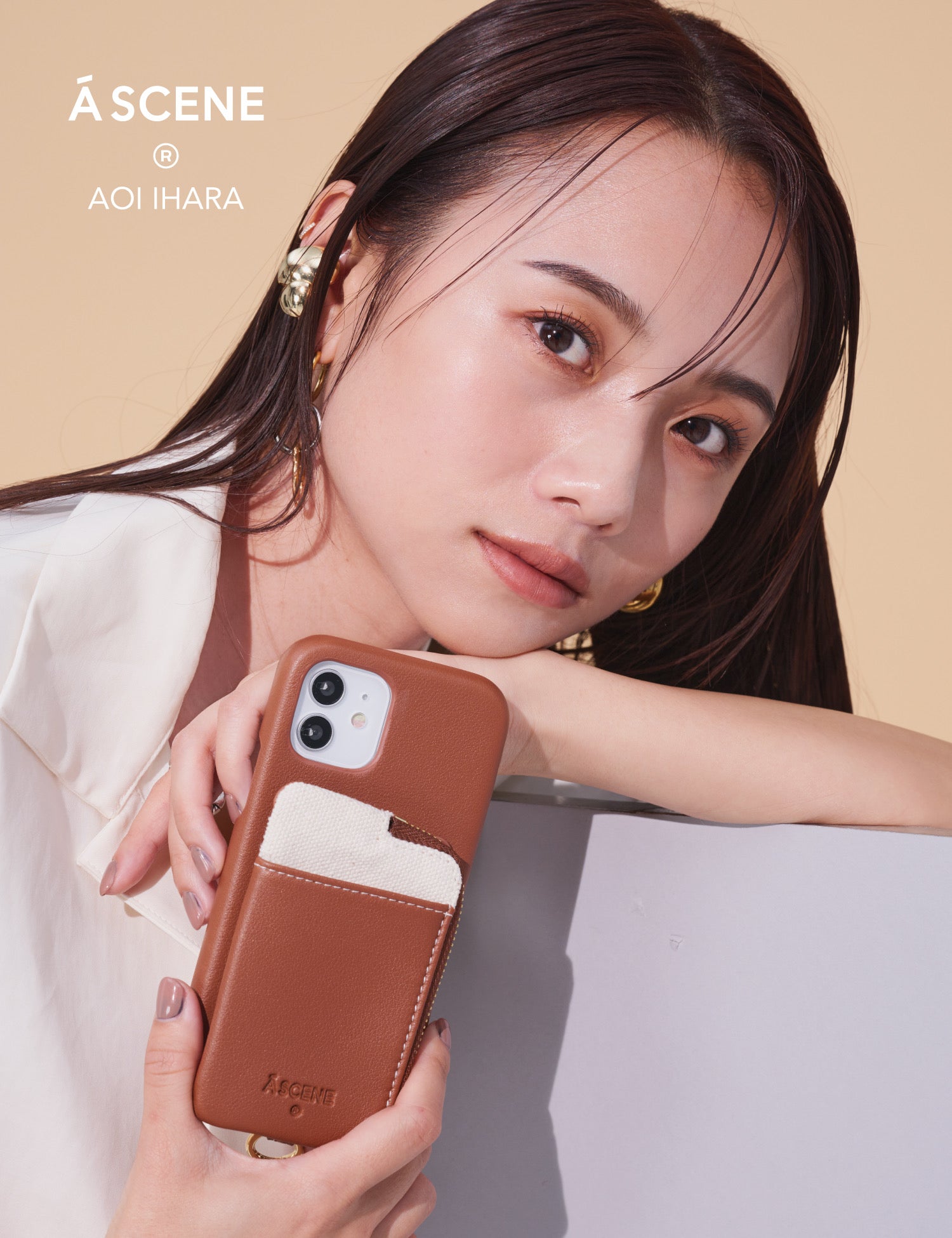 10％OFF】 ASCENE IHARA）ケース （AOI スマホアクセサリー - www 