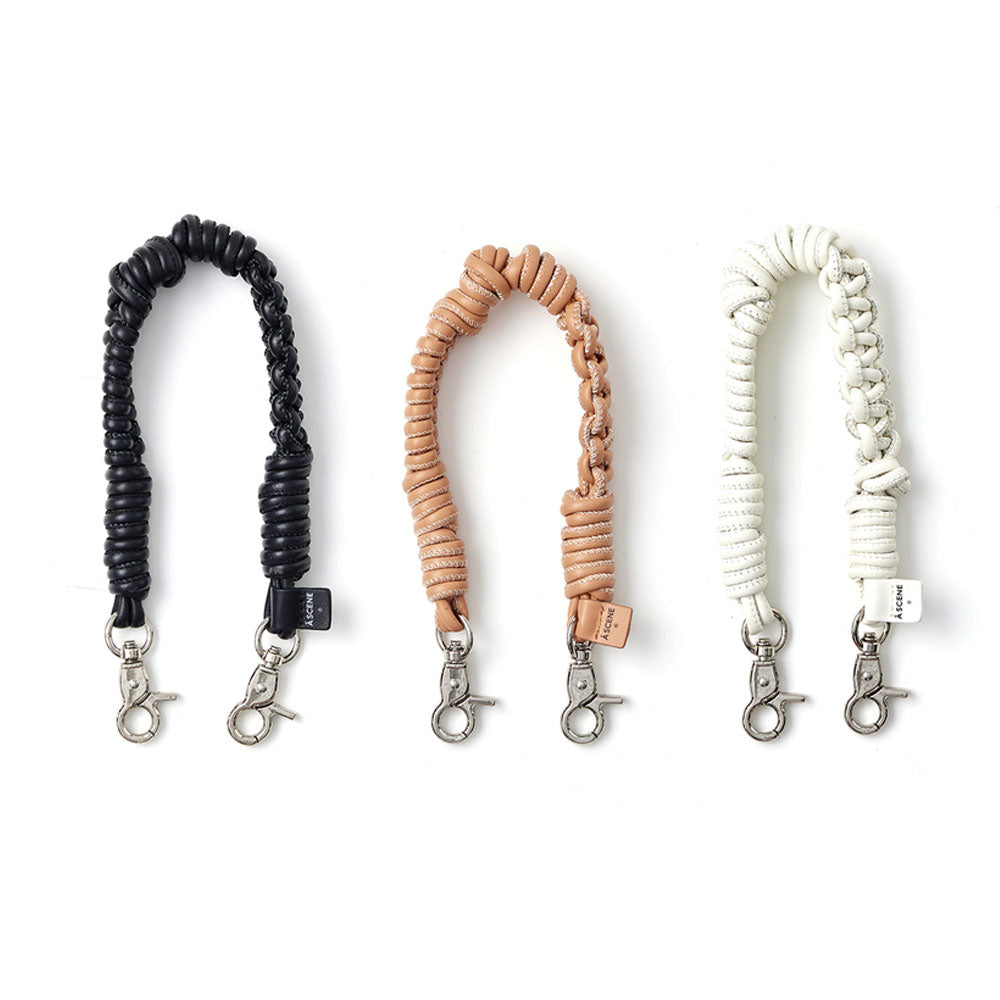 Design paracord strap -leather- – A SCENE