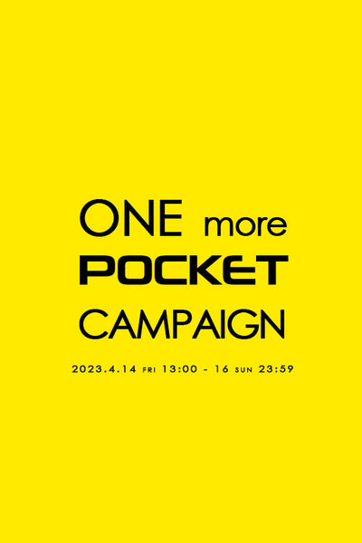 ONLINE | ONE MORE POCKET CAMPAIGN