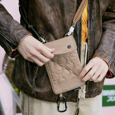 【Planned Release:10/10(Fri) 発売予定】Dock in pouch -quilt-