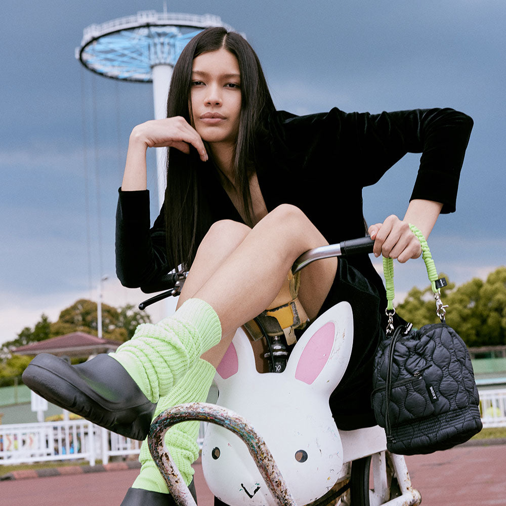 【Planned Release:10/10(Fri) 発売予定】Kinchaku shoulder -quilt-