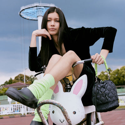 【Planned Release:10/10(Fri) 発売予定】Kinchaku shoulder -quilt-