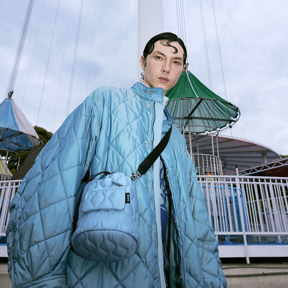【Planned Release:10/10(Fri) 発売予定】Kinchaku shoulder -quilt-