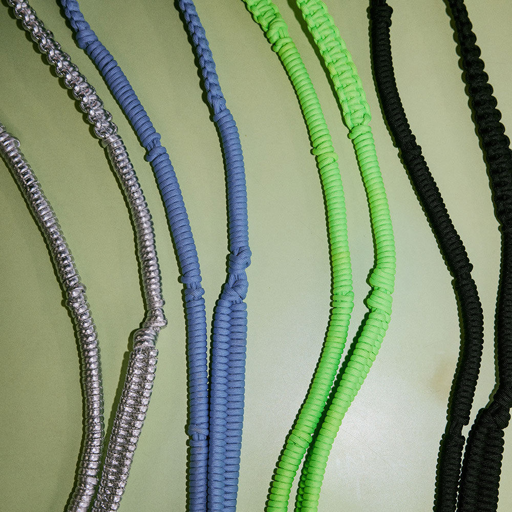 【NEW】 Design paracord shoulder -leather-