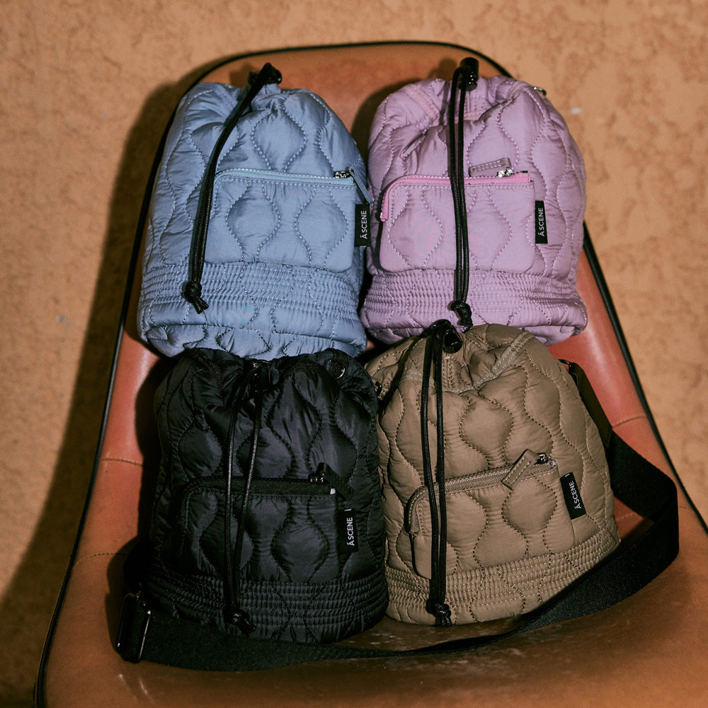 【Planned Release:10/10(Fri) 発売予定】Kinchaku shoulder -quilt-