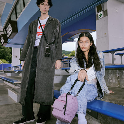 【Planned Release:10/10(Fri) 発売予定】Kinchaku shoulder -quilt-