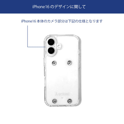 【9月20日13:00発売開始】iPhone16シリーズ｜B&C clear case pocket custom