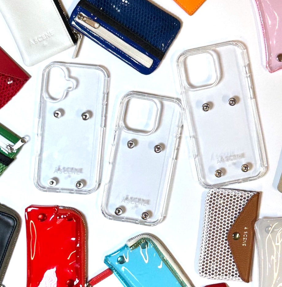 【9月20日13:00発売開始】iPhone16シリーズ｜B&C clear case pocket custom