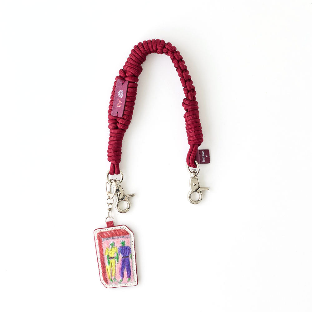 A SCENE エーシーン コンビニエンスヤング ポケット ストラップ Design paracord strap -CONVENIENCE YOUNG- – A SCENE