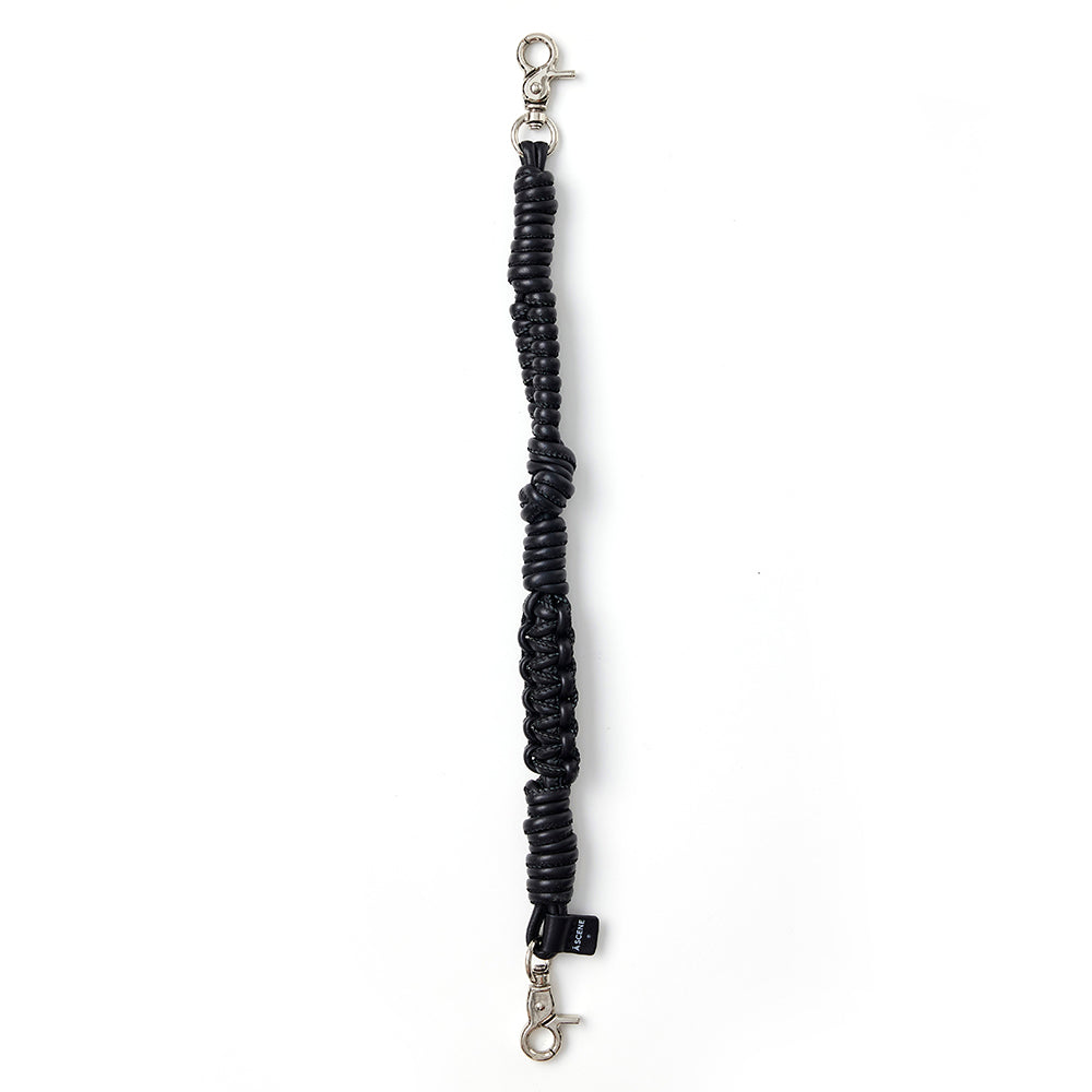 最安 Design paracord SCENE A – -leather- strap スマホアクセサリー