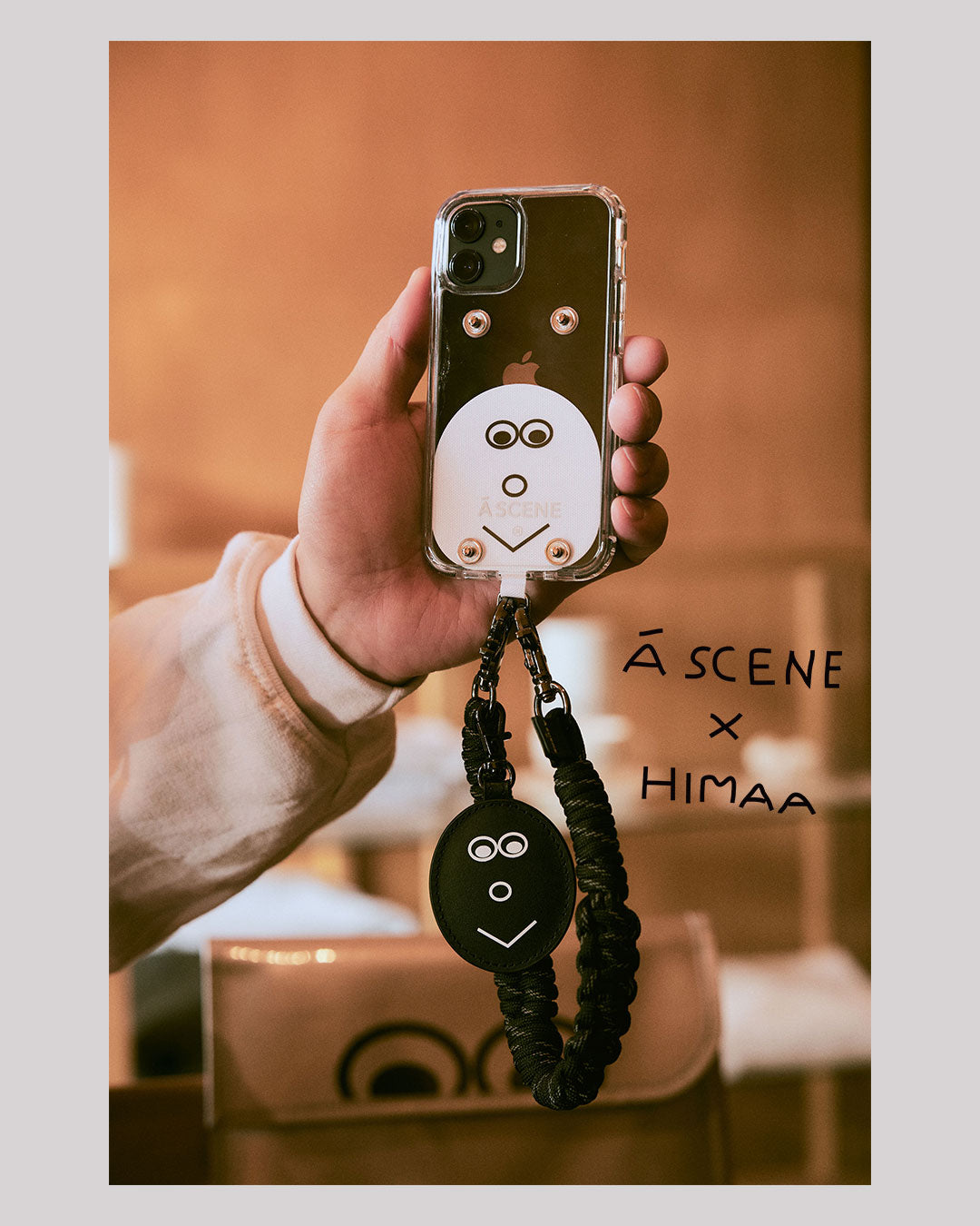 ＜3月21日18時発売＞B&C Clear case with Dyneema® -HIMAA-【iPhone】