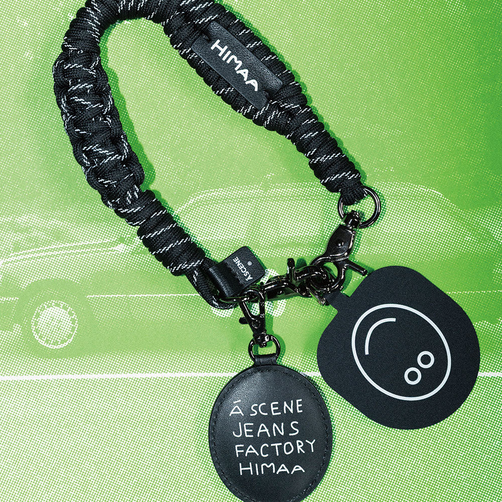ASCENE ✖︎ HIMAA コラボ デザイン パラコード ストラップ ブラック 8/7(Fri) 10:00発売】Design paracord strap -HIMAA&JF- – A SCENE