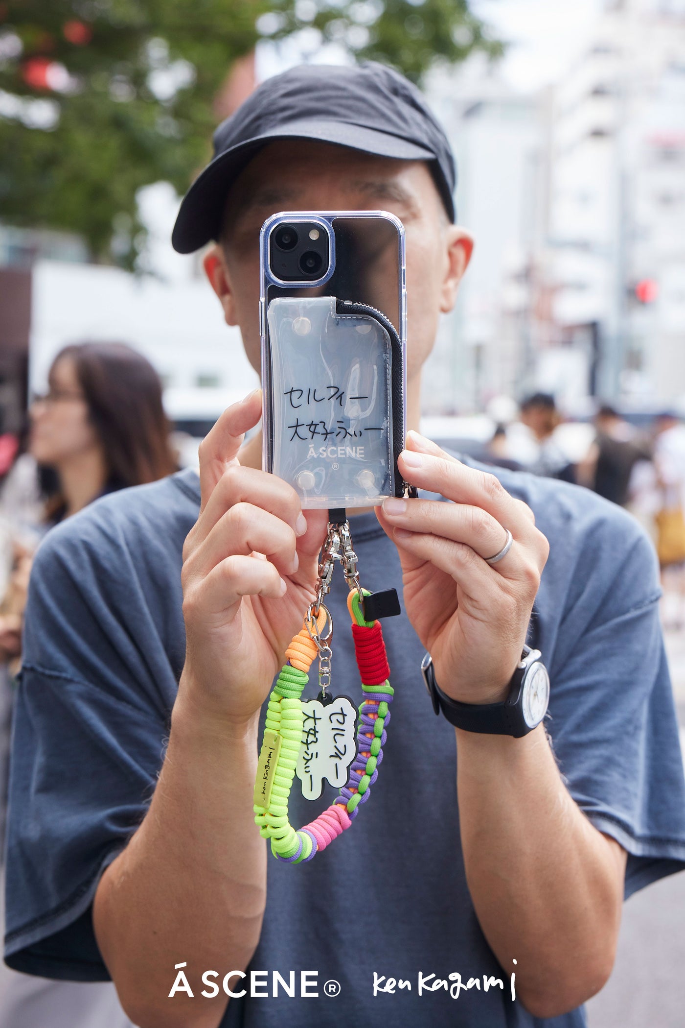 【Google pixel】B&C PVC clear case -Ken Kagami-