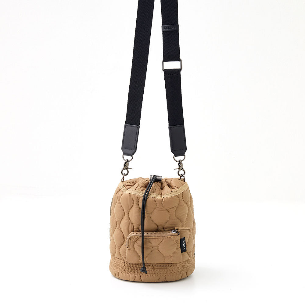 【Planned Release:10/10(Fri) 発売予定】Kinchaku shoulder -quilt-