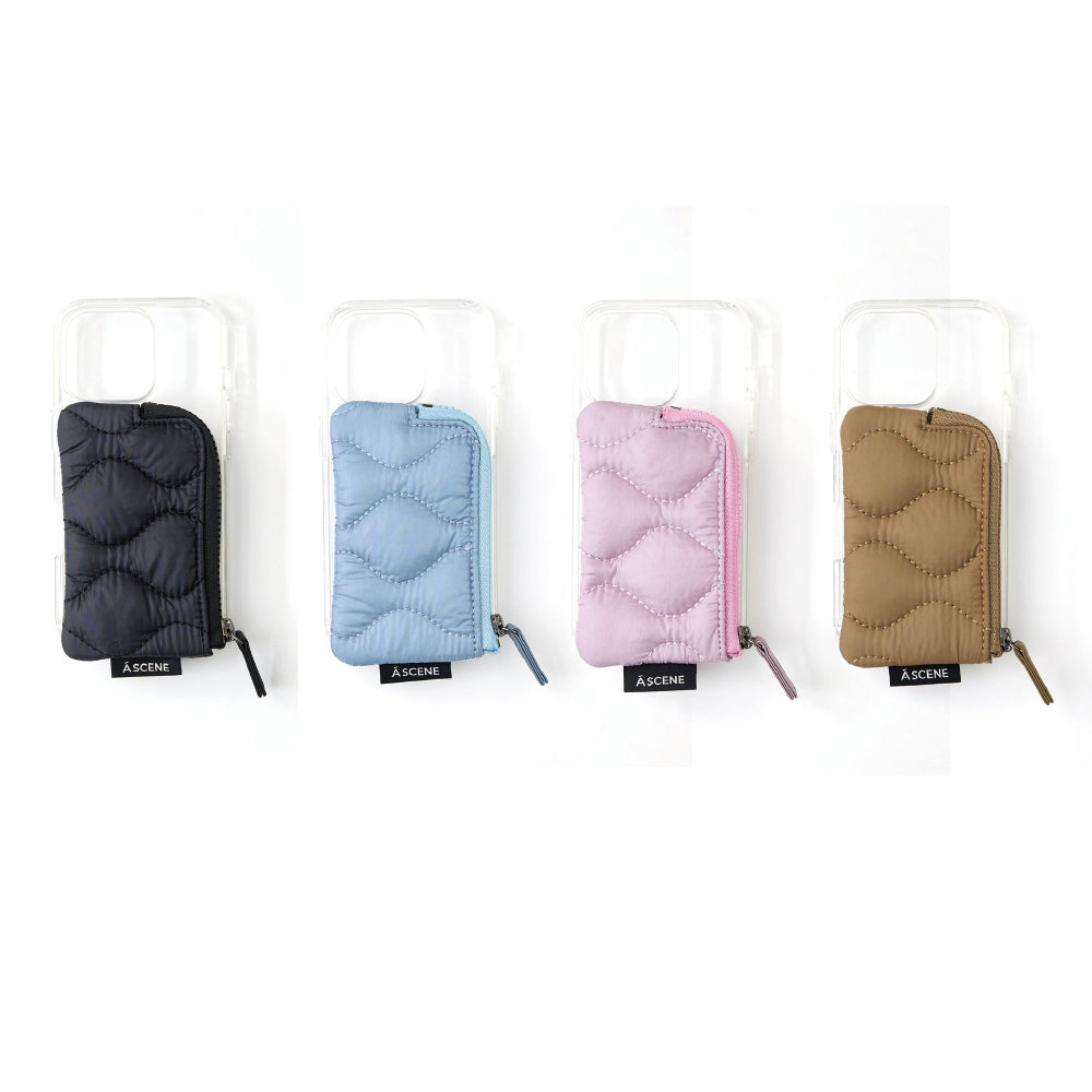【Planned Release:10/10(Fri) 発売予定】【iPhone】Quilt clear case