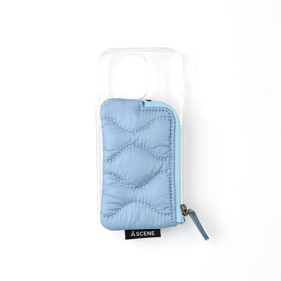 【Planned Release:10/10(Fri) 発売予定】【iPhone】Quilt clear case