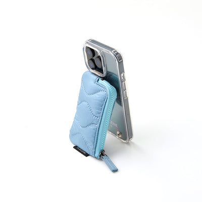 【Planned Release:10/10(Fri) 発売予定】【iPhone】Quilt clear case