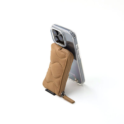 【Planned Release:10/10(Fri) 発売予定】【iPhone】Quilt clear case