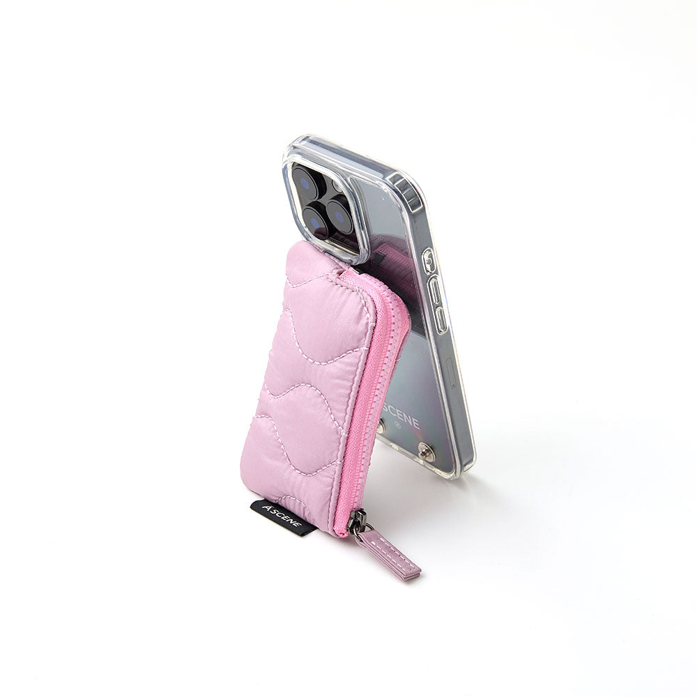 【Planned Release:10/10(Fri) 発売予定】【iPhone】Quilt clear case