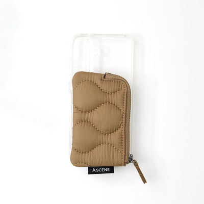 【Planned Release:10/10(Fri) 発売予定】【Galaxy】 Quilt clear case