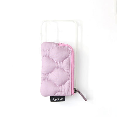 【Planned Release:10/10(Fri) 発売予定】【Galaxy】 Quilt clear case