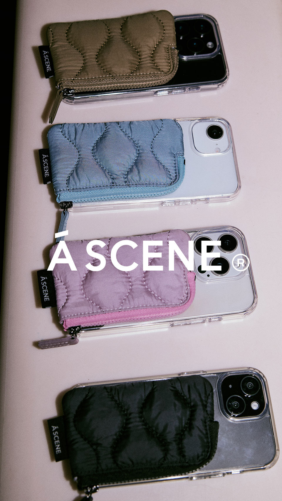 chesty スマホケース A SCENE コラボ　ピンク　ストラップ付き chesty スマホケース A SCENE コラボ ピンク ストラップ付き