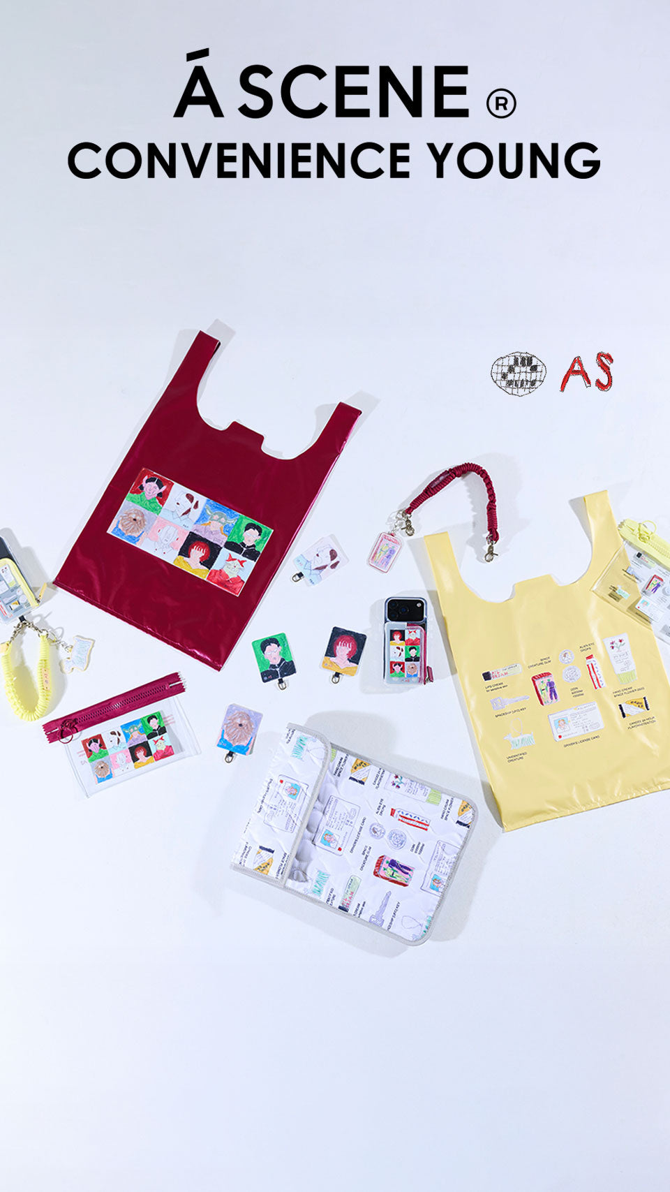 scene スマホケース ASCENE CONVENIENCE YOUNG iPhone14ケース