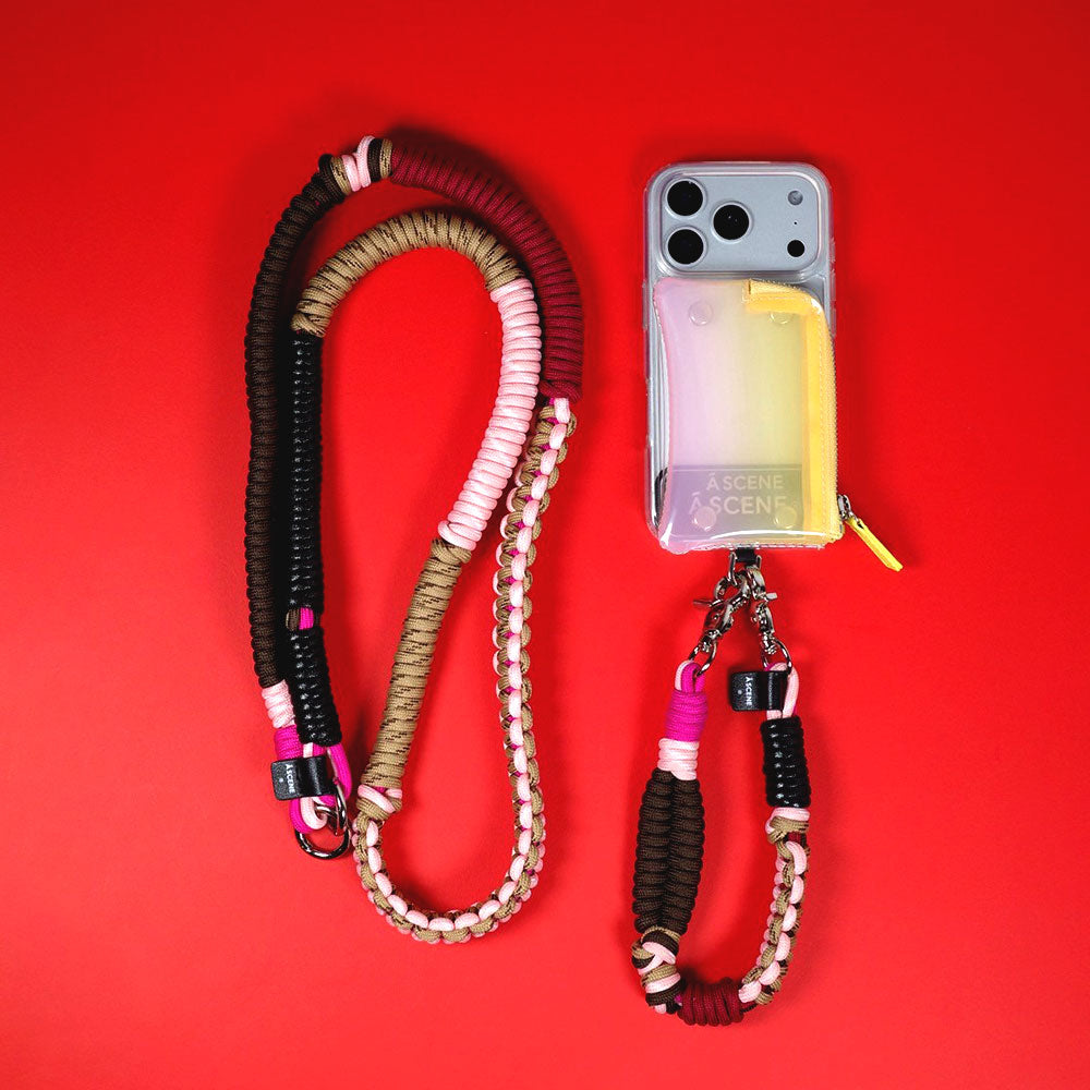 ASCENE エーシーン iPhone16proケースストラップセット A SCENE（エーシーン） 紐のみ A SCENE Design paracord strap